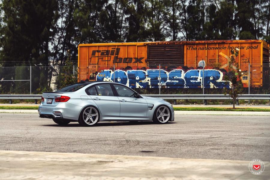  BMW M3 Sedan on Vossen Wheels (M-X5) 2019 года  (фото 15 из 18)